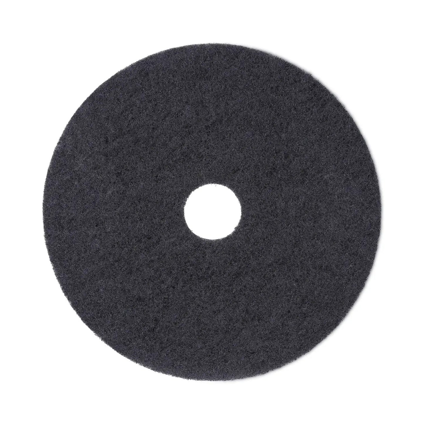 BWK4019BLA Stripping Floor Pads, 19" Diameter, Black, 5/carton Boardwalk