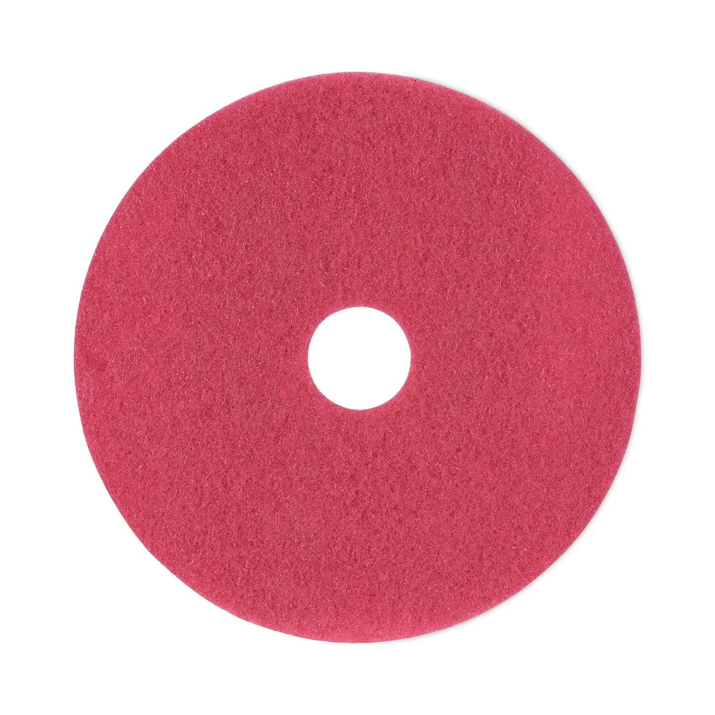BWK4018RED Buffing Floor Pads, 18" Diameter, Red, 5/carton Boardwalk