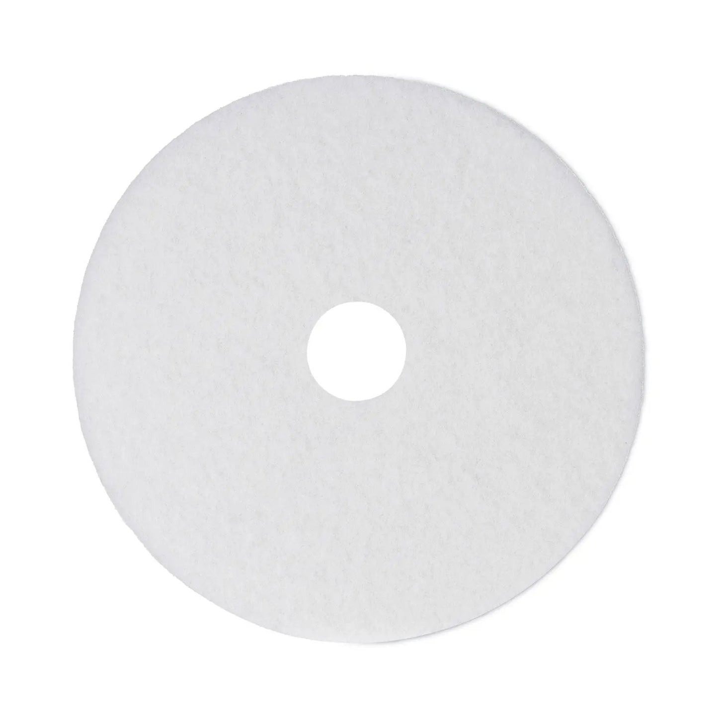 BWK4014WHI Polishing Floor Pads, 14" Diameter, White, 5/carton Boardwalk
