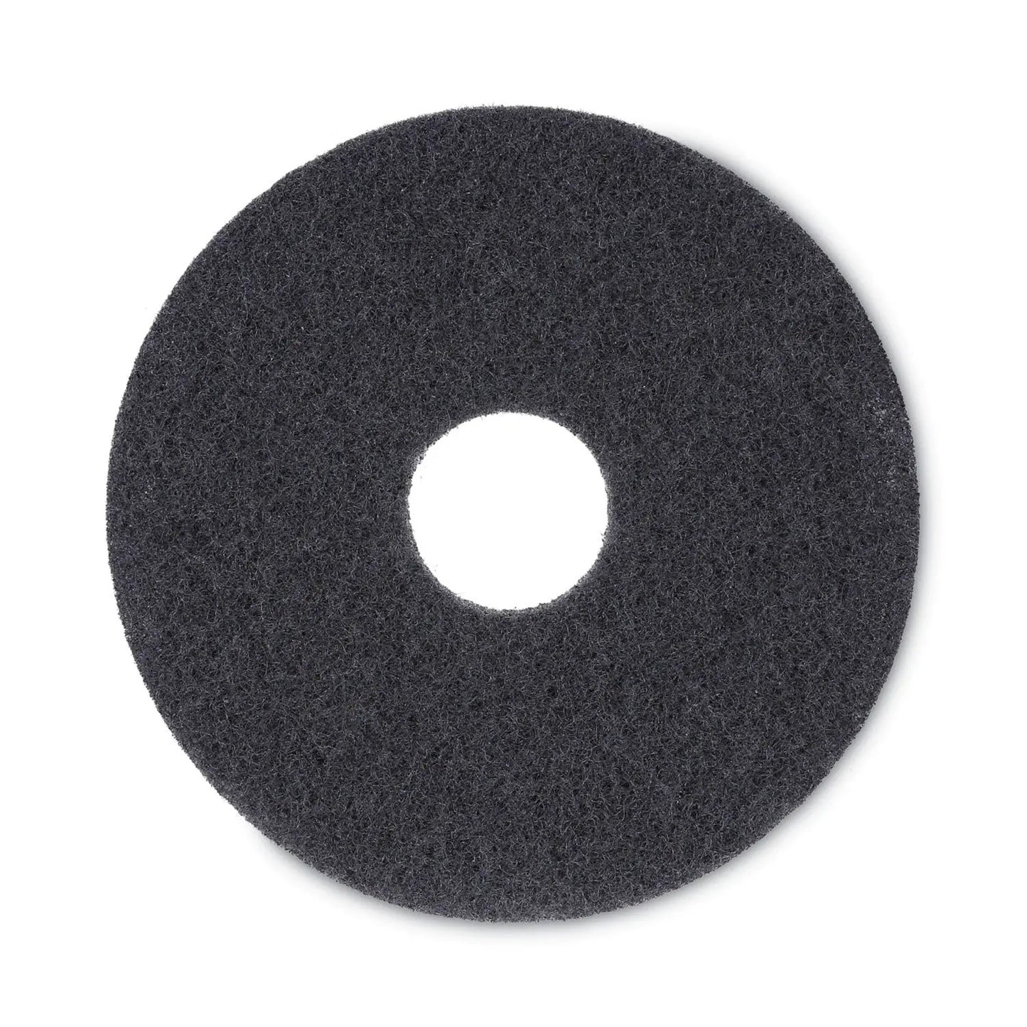 BWK4013BLA Stripping Floor Pads, 13" Diameter, Black, 5/carton Boardwalk