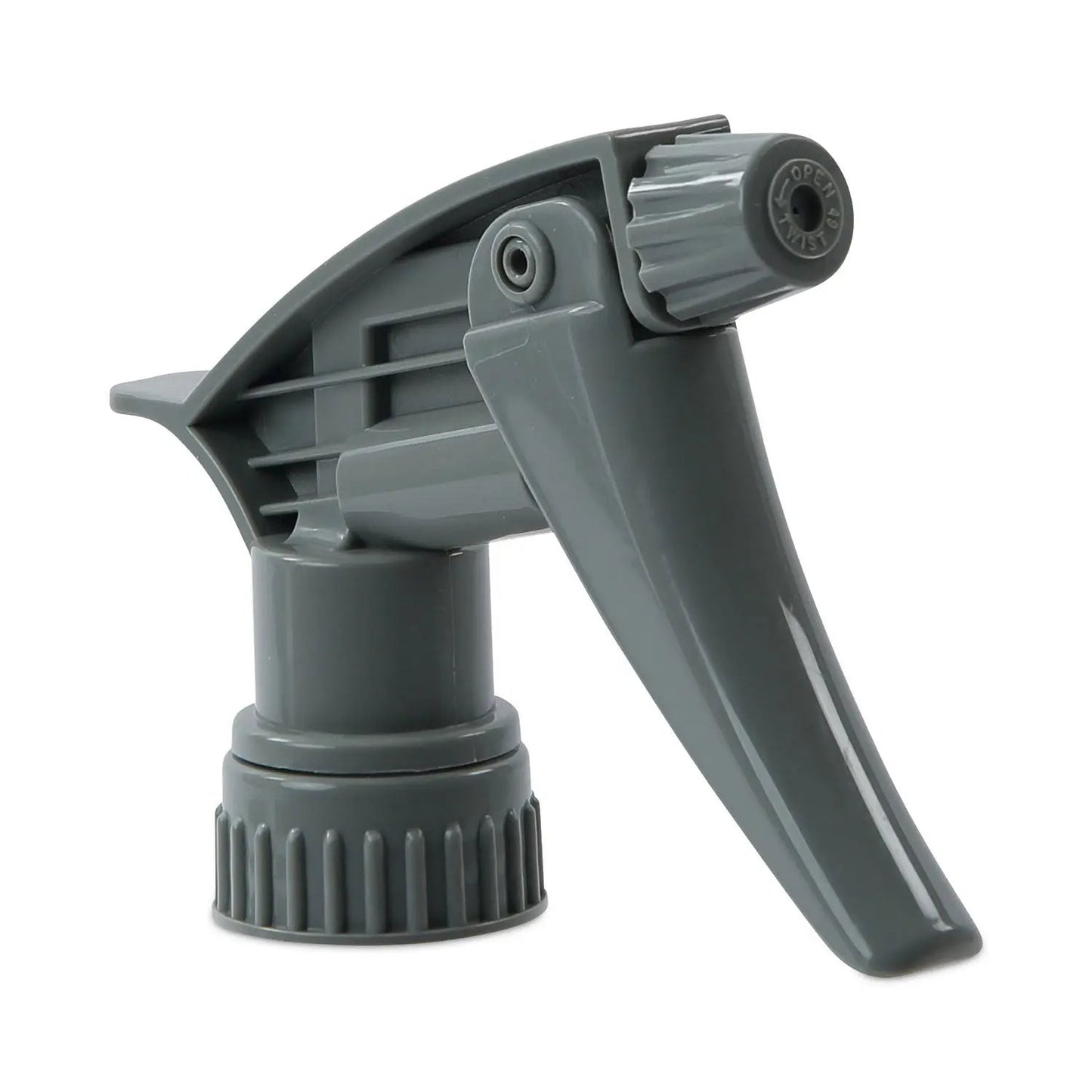 BWK72108 Chemical-Resistant Trigger Sprayer 320CR, 7.25" Tube, Fits 16 oz Bottles, Gray, 24/Carton Boardwalk