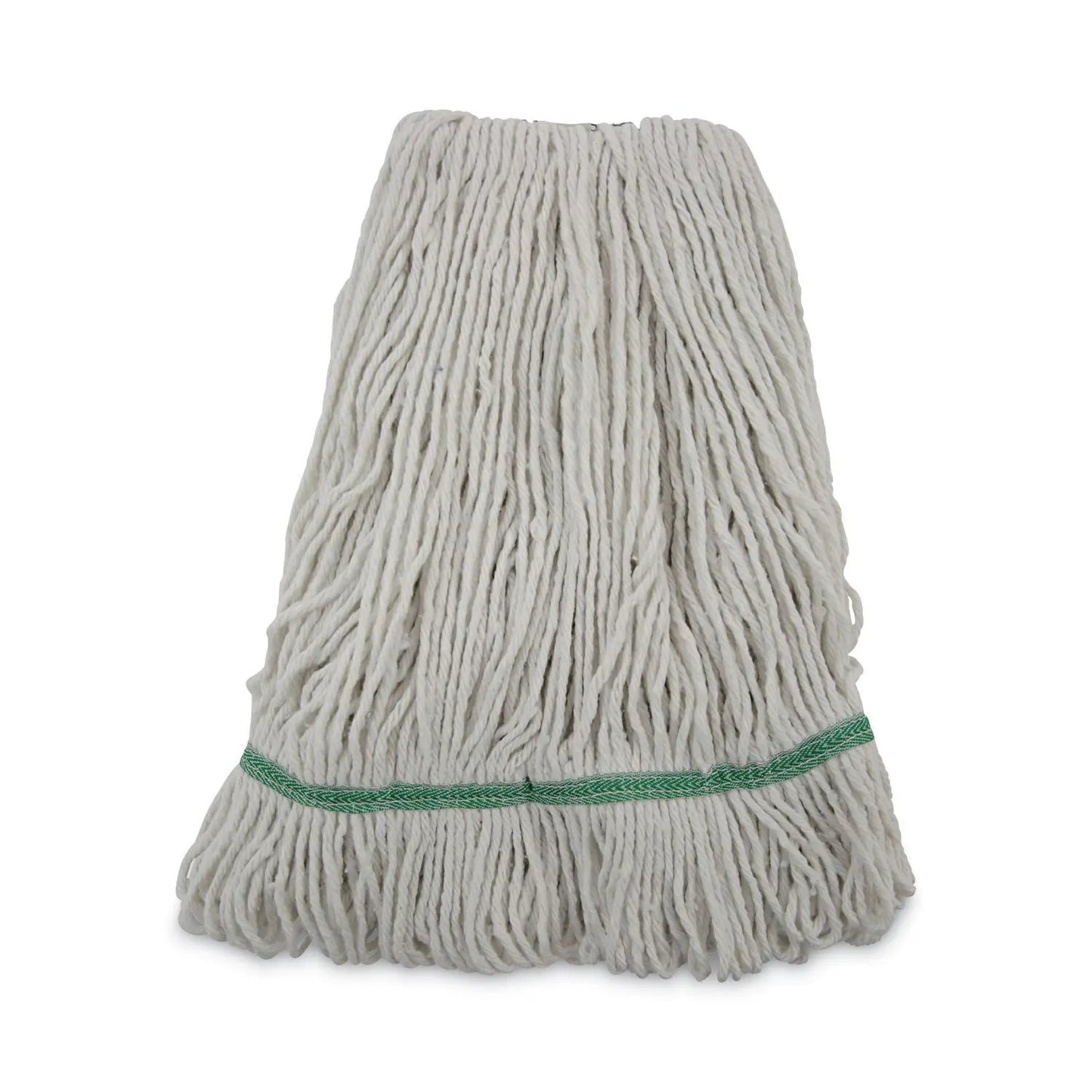 BWK502WHNB Narrowband Looped-End Mop Head, Premium Standard Head, Cotton/Rayon /Synthetic Fiber, Medium, White Boardwalk