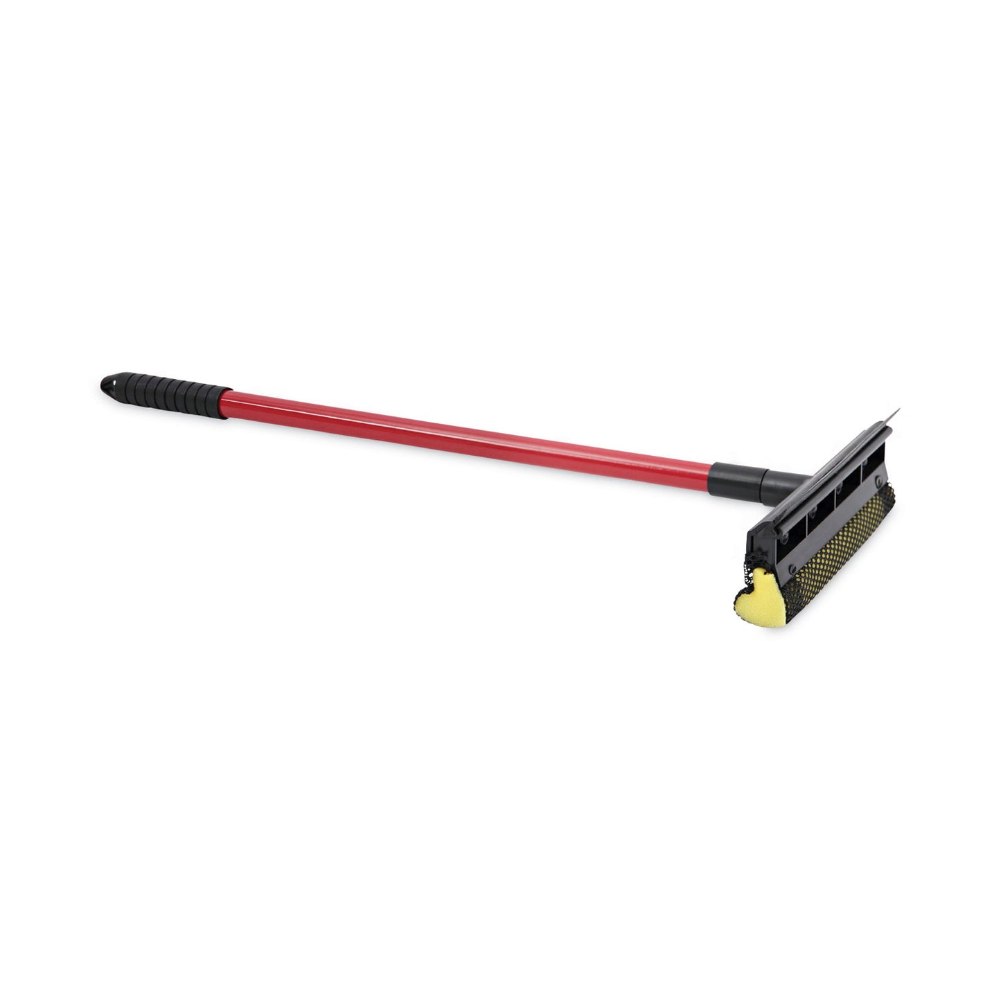 BWK824 General-Duty Squeegee, 8" Wide Blade, Black/Red, 21" Handle