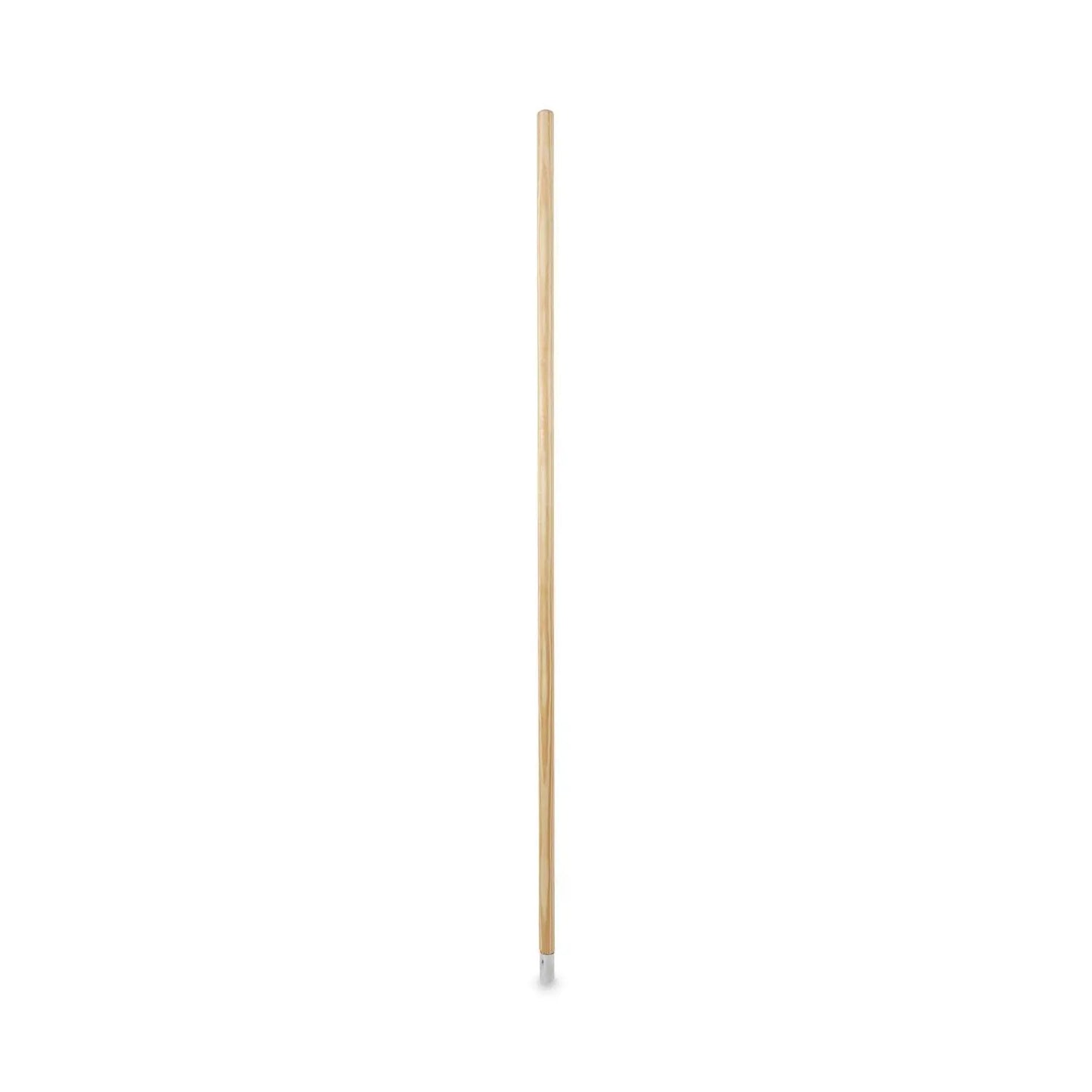 BWK833 Lie-Flat Screw-In Mop Handle, Lacquered Wood, 1.13" dia x 54", Natural Boardwalk