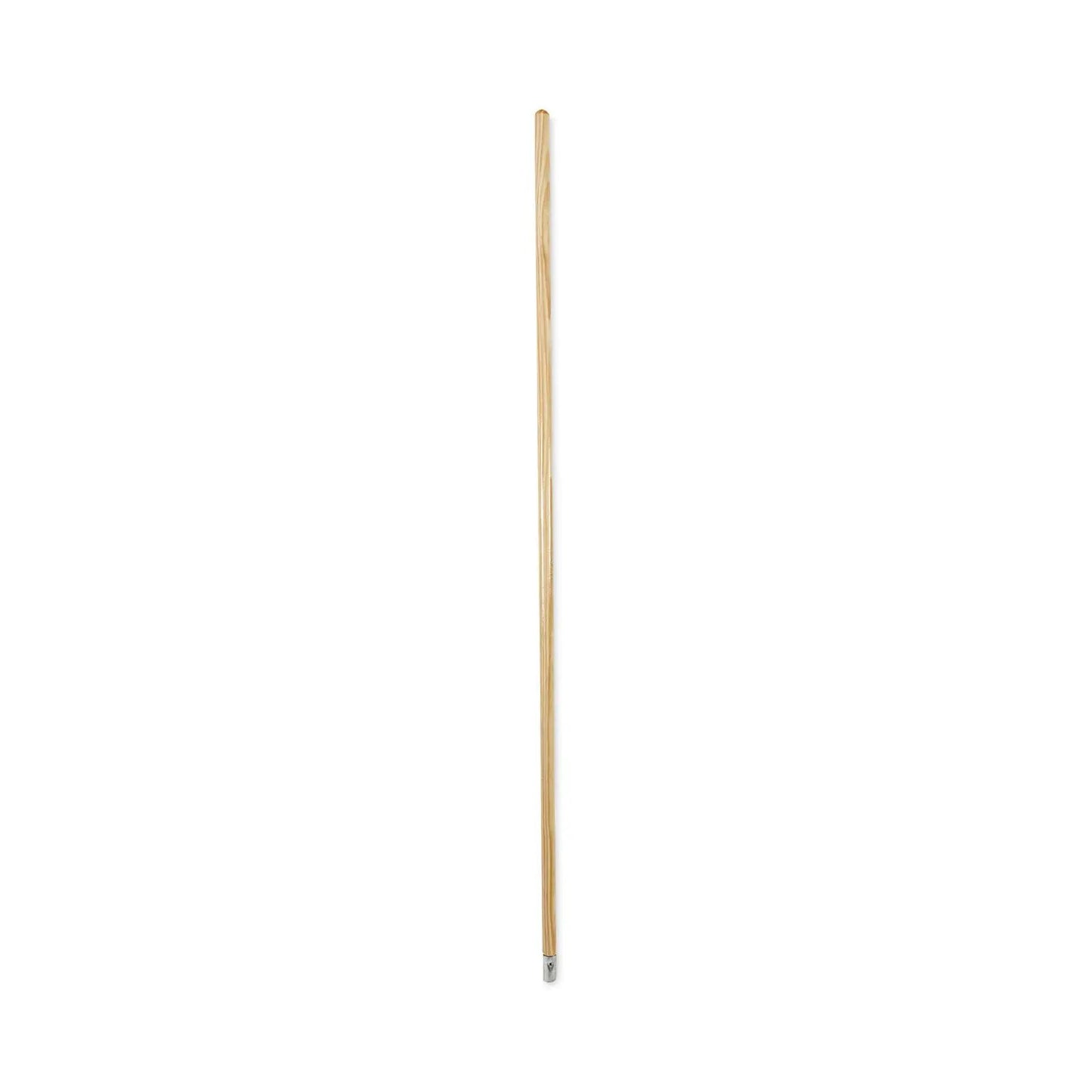 BWK834 Lie-Flat Screw-In Mop Handle, Lacquered Wood, 1.13" dia x 60", Natural Boardwalk