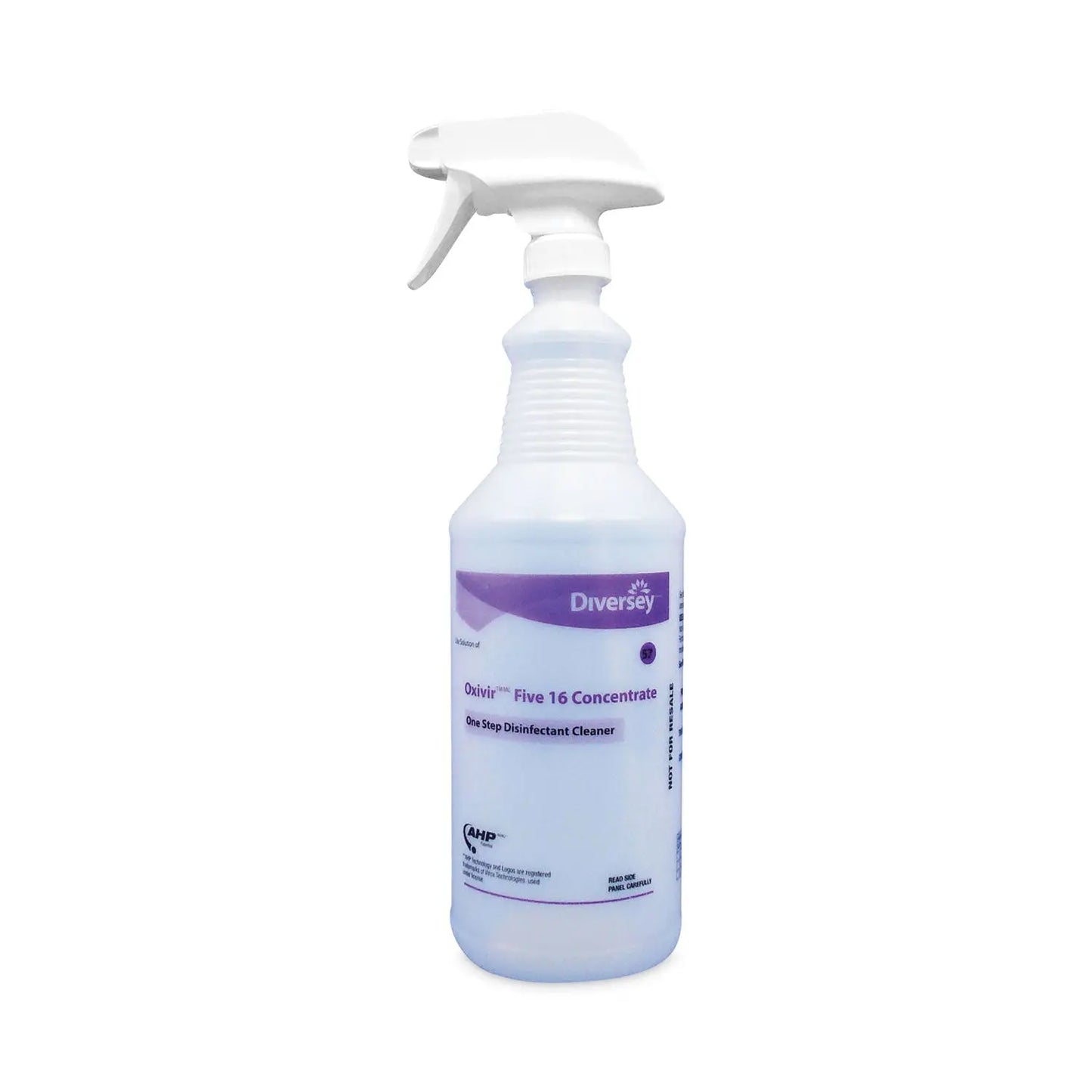 DVO9D12226631 Oxivir Five 16 Concentrate Replacement Bottle, 32 oz, White Diversey