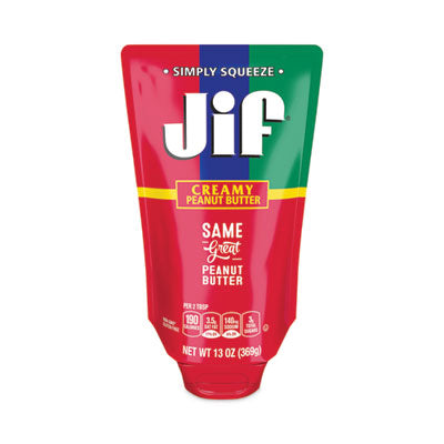 SMU24545 Creamy Peanut Butter Pouch, 13 oz J.M. SMUCKER CO.