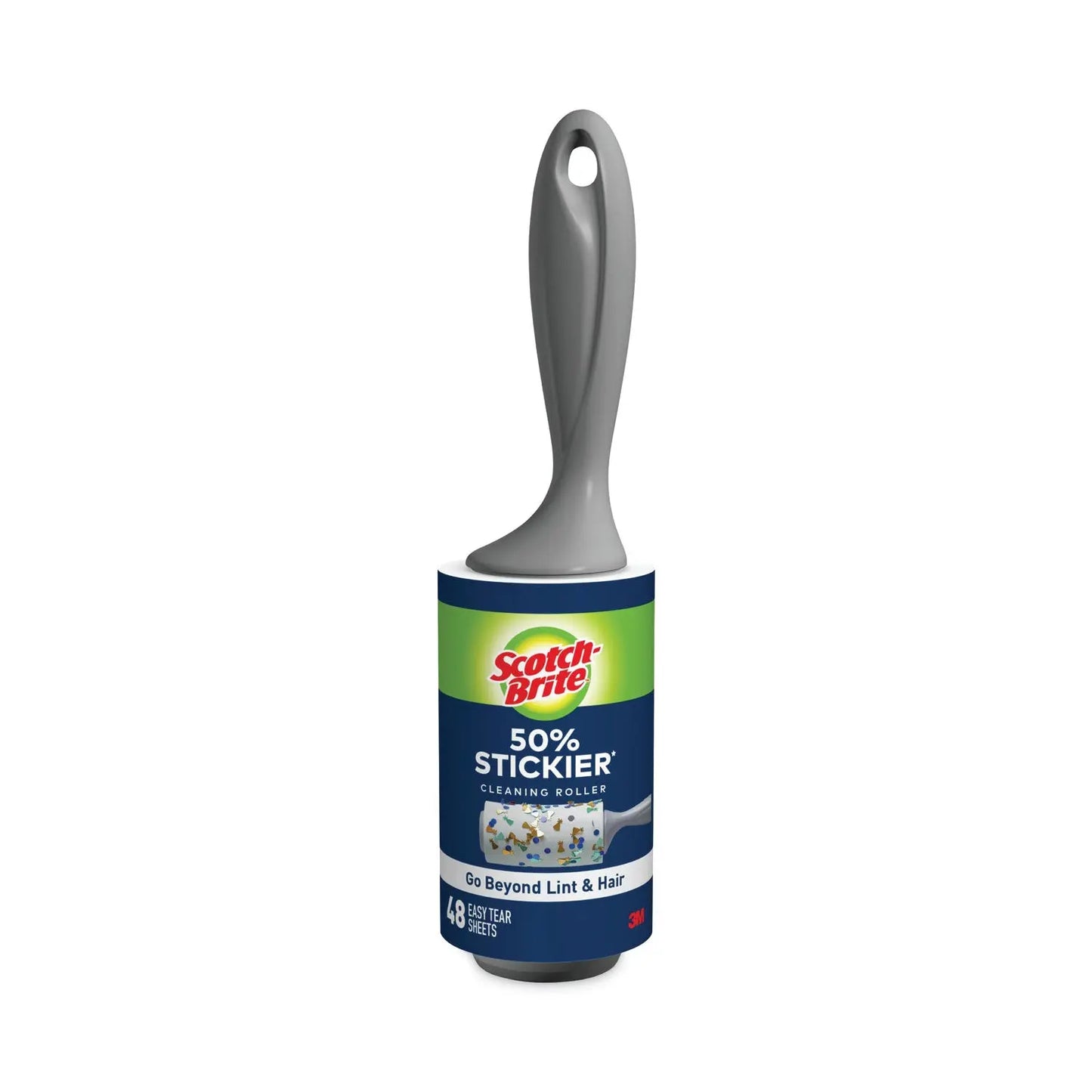 MMM830RS48 50% Stickier Lint Roller, 48 Sheets/Roll Scotch-Brite