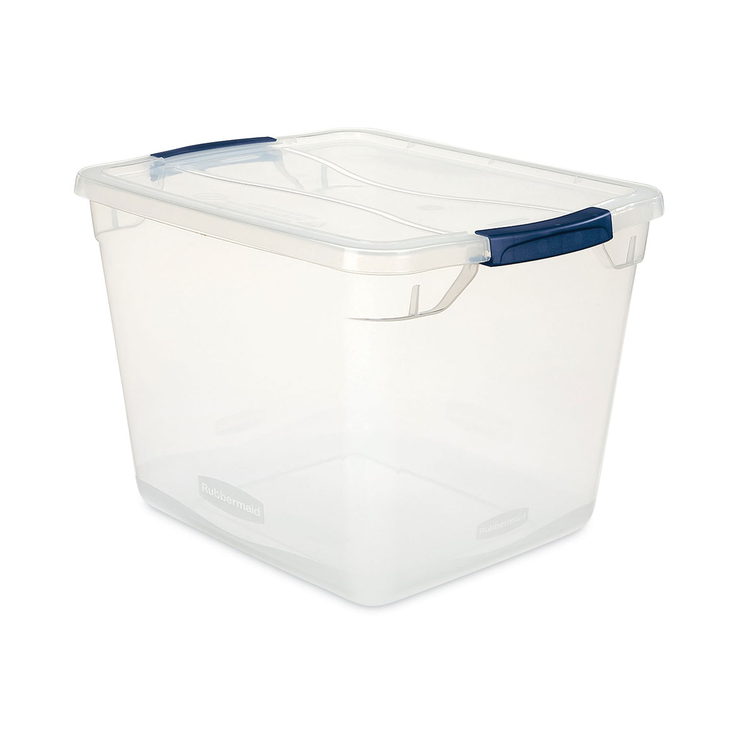 UNXRMCC300014 Clever Store Basic Latch-Lid Container, 7.5 gal, 13.37" x 18.75" x 10.5", Clear