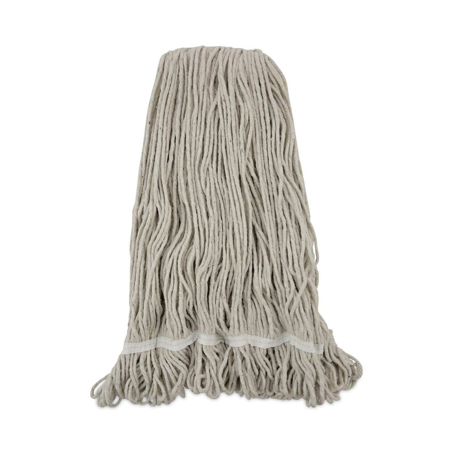 BWK424CEA Pro Loop Web/Tailband Wet Mop Head, Cotton, 24 oz., White Boardwalk