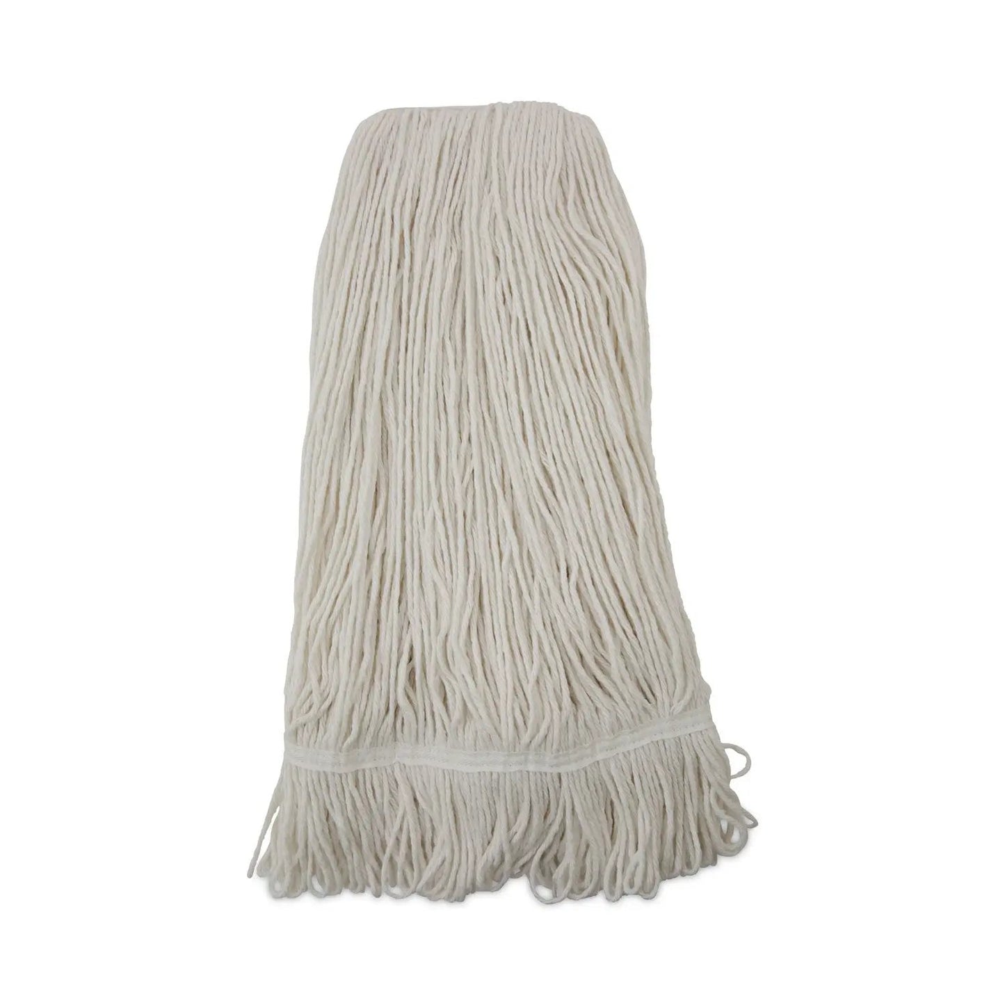 BWK424REA Pro Loop Web/Tailband Wet Mop Head, Rayon, 24 oz, White Boardwalk