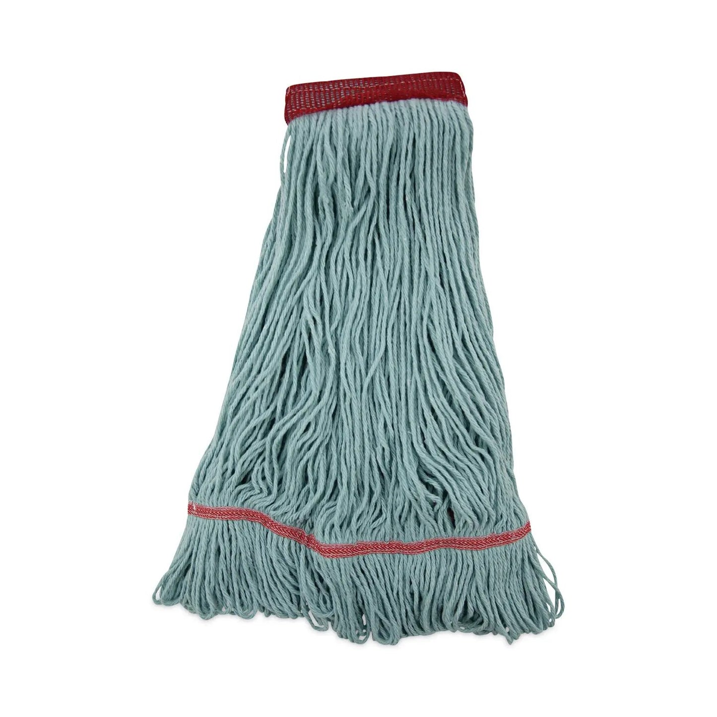 BWK1400LCT EchoMop with Looped-End Wet Head, Cotton/Rayon/Synthetic, Large, Blue, 12/Carton Boardwalk