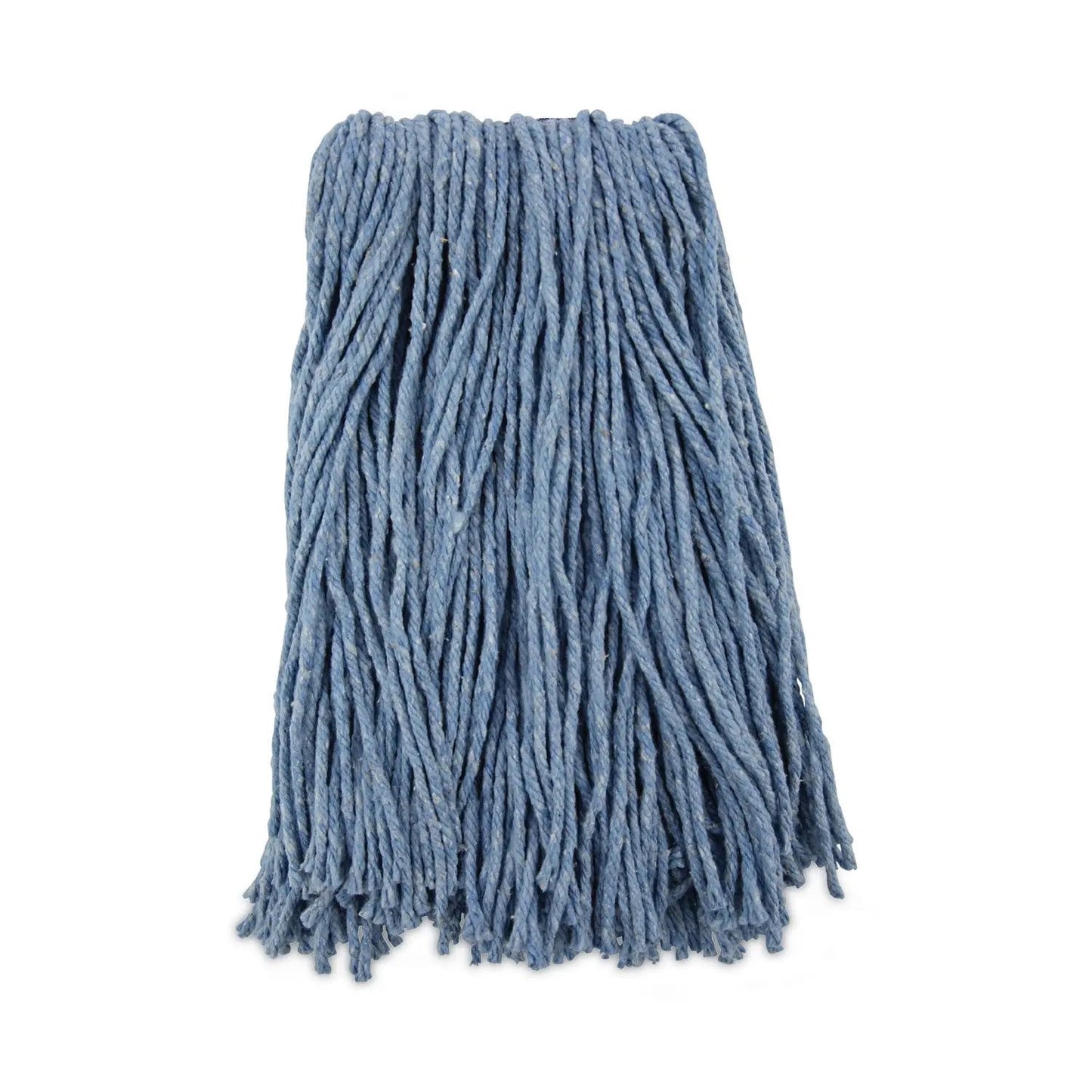 BWK2016B Mop Head, Standard Head, Cotton/synthetic Fiber, Cut-End, #16., Blue Boardwalk