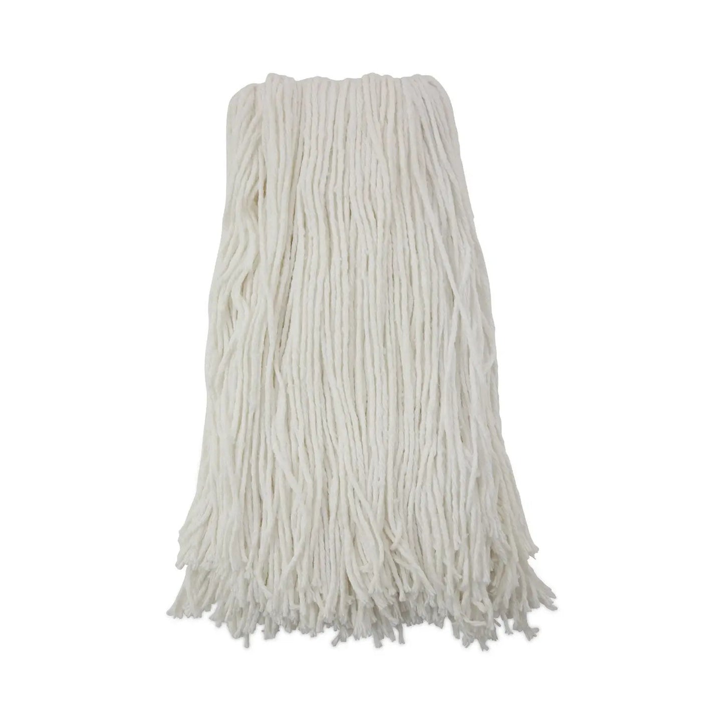 BWK2032R Cut-End Wet Mop Head, Rayon, #32, White Boardwalk