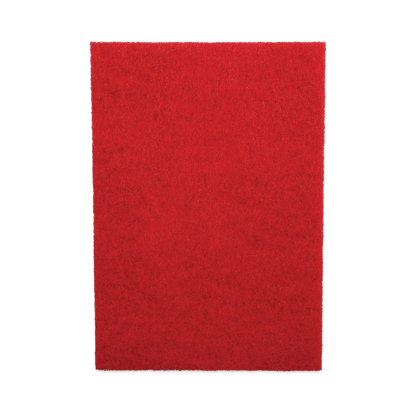 BWK402014RED Buffing Floor Pads, 20 x 14, Red, 10/Carton