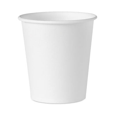 SCC44 Paper Water Cups, 3 oz, White, 100/Pack