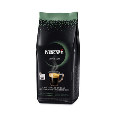 NES24631CT Espresso Whole Bean Coffee, Arabica, 2.2 Lb Bag, 6/Carton