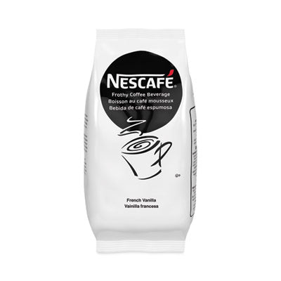 NES99019CT Frothy Coffee Beverage, French Vanilla, 2 Lb Bag, 6/Carton NESTLE
