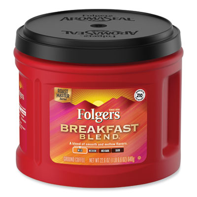 FOLSMU20529 Breakfast Blend Ground Coffee, 22.6 oz Canister J.M. SMUCKER CO.