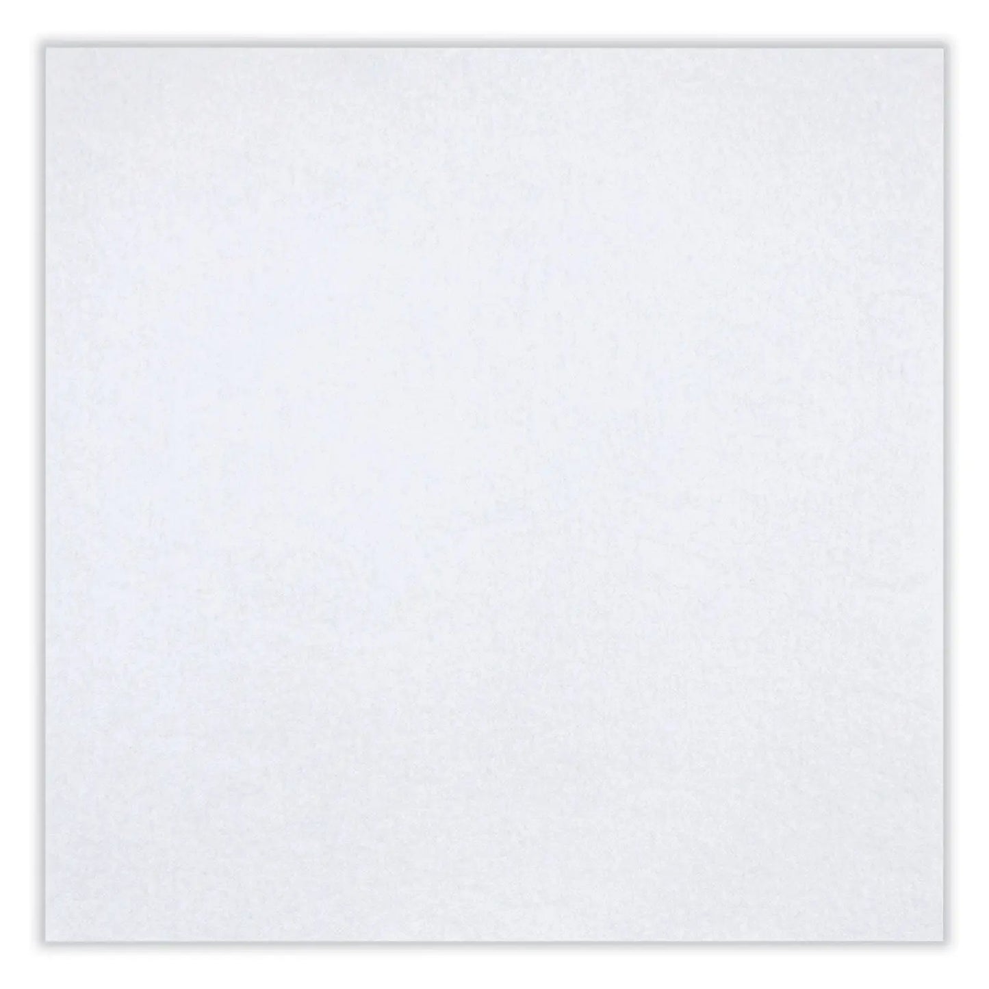 HFM125702 Linen-Like Natural Flat Pack Napkin, 16 x 16, White, 1,200/Carton Hoffmaster