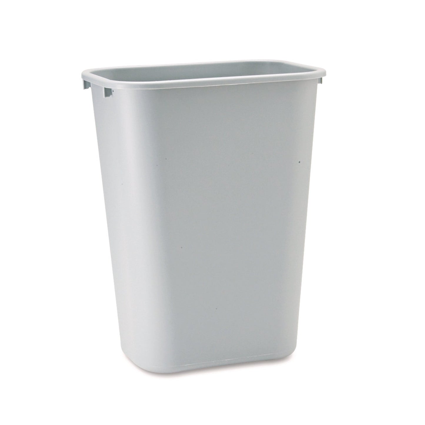 RCP295700GY Deskside Plastic Wastebasket, 10.25 gal, Plastic, Gray RUBBERMAID COMMERCIAL PROD.
