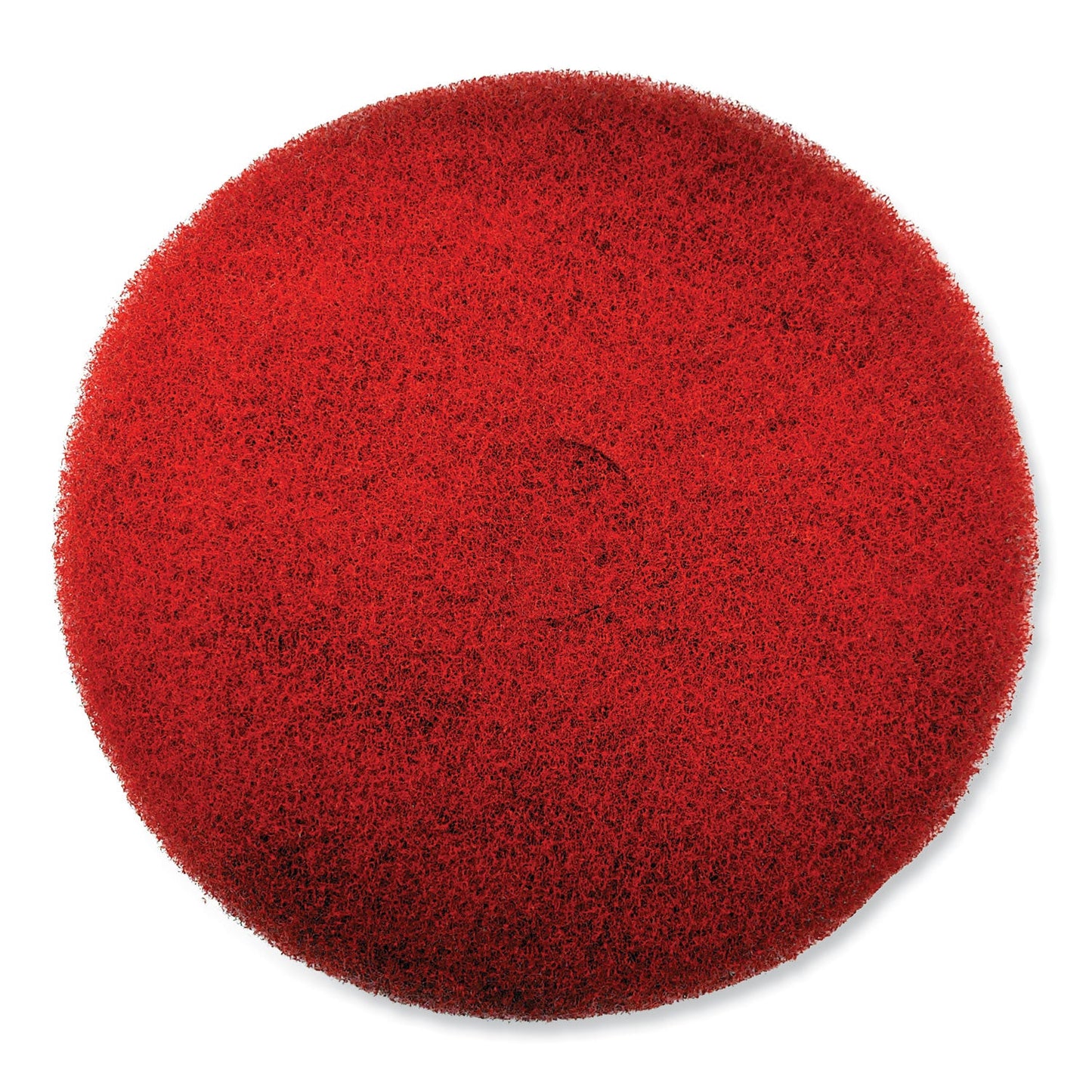 SJN311181 EZ CARE Heavy Duty Scrub Pad, 20" Diameter, Red/Gray, 5/Carton SC Johnson Professional