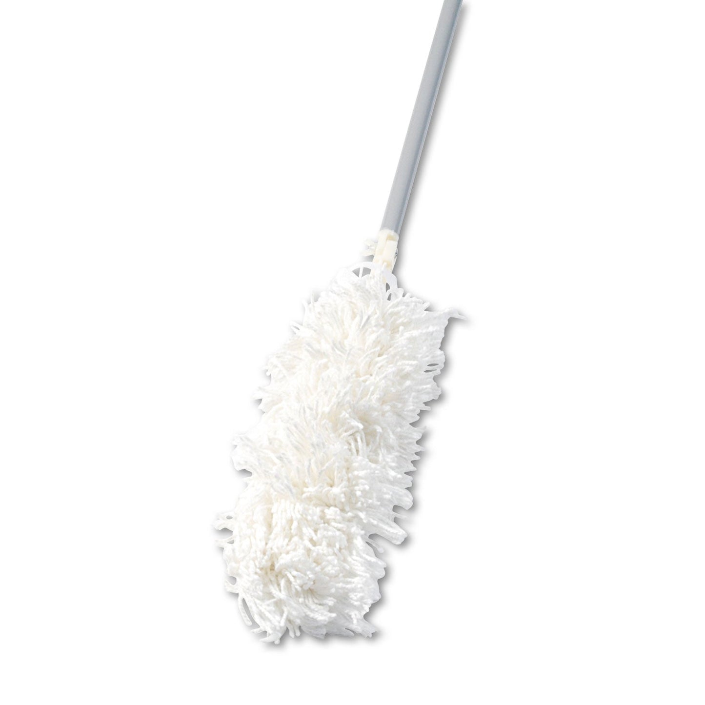 RCPT120 Hiduster Dusting Tool With Angled Launderable Head, 51" Extension Handle RUBBERMAID COMMERCIAL PROD.