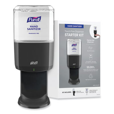 GOJ64531GFS Advanced Hand Sanitizer Foam ES6 Starter Kit, 1,200 mL Graphite GO-JO INDUSTRIES