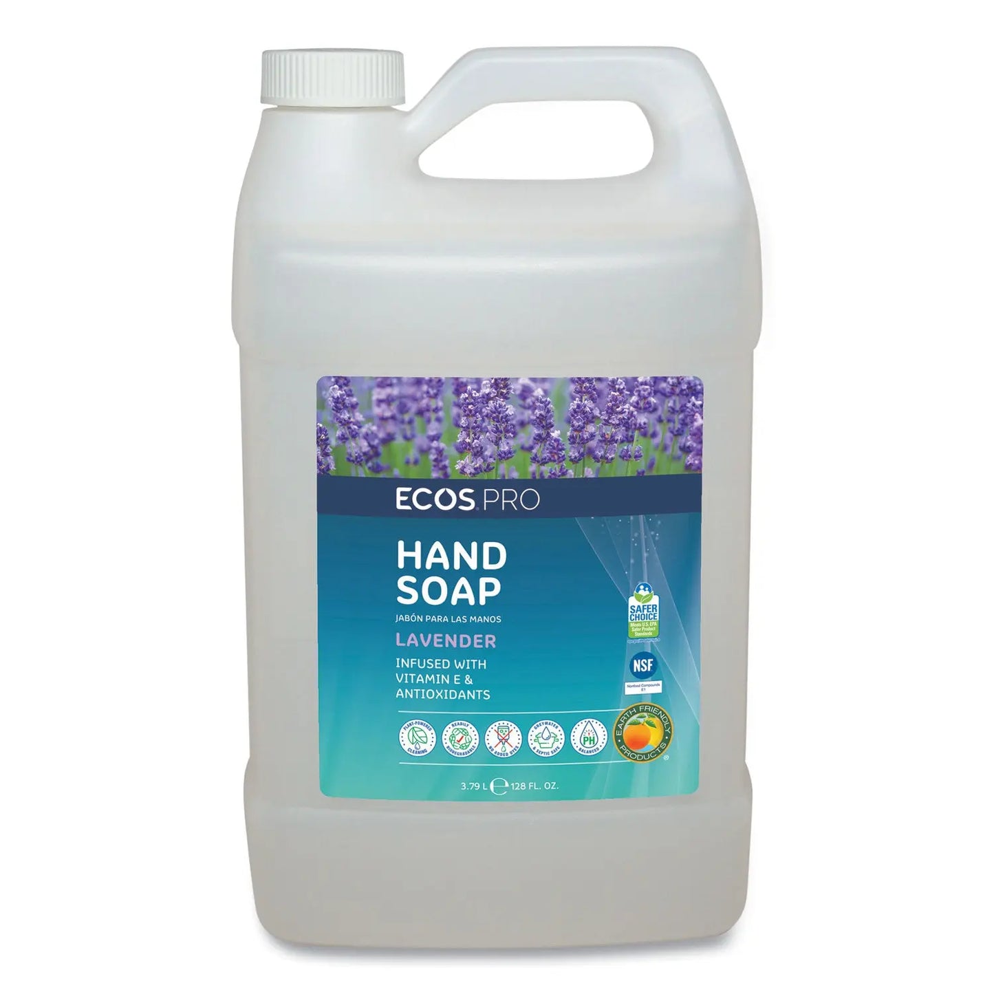 EOPPL966504EA Liquid Hand Soap, Lavender Scent, 1 gal ECOS PRO