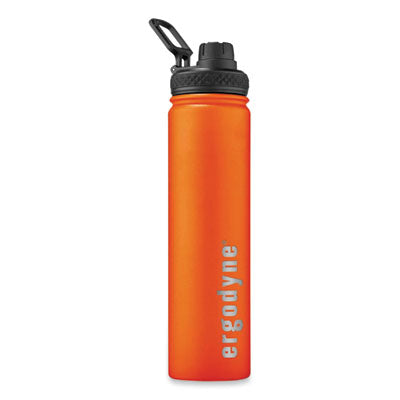 EGO13166 Chill-Its 5152 Insulated Stainless Steel Water Bottle, 25 oz, Metal, Orange