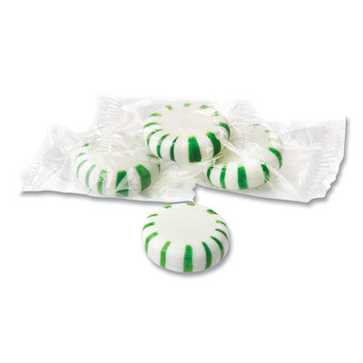 OFX00655 Candy Assortments, Spearmint Candy, 1 lb Bag OFFICE SNAX, INC.
