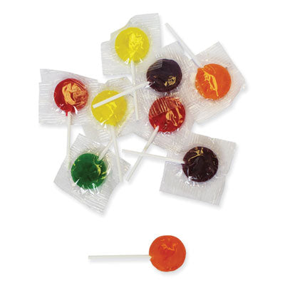 OFX00654 Lick Stix Suckers, Randomly Assorted Flavors, 5 lb Bag