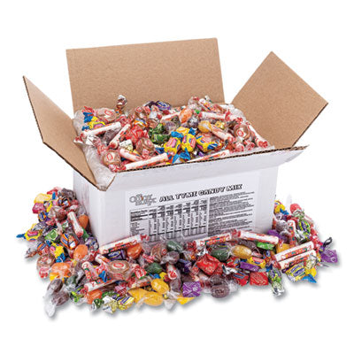OFX00663 Candy Assortments, All Tyme Candy Mix, 5 lb Carton OFFICE SNAX, INC.
