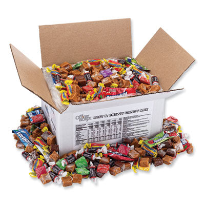 OFX00656 Candy Assortments, Soft and Chewy Candy Mix, 5 lb Carton