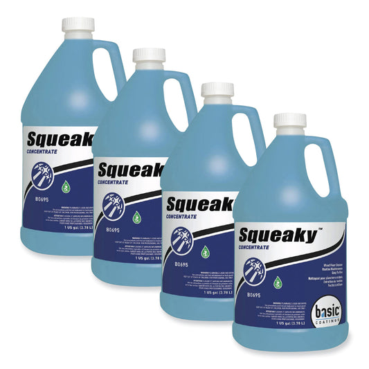 BETB06950412 Squeaky Concentrate Floor Cleaner, Characteristic Scent, 1 gal Bottle, 4/Carton