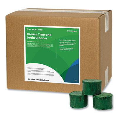 BETZ320C1400 FOG Puck Large Grease Trap and Drain Cleaner, 8 oz, 64/Carton BETCO CORPORATION