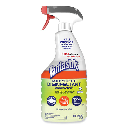 SJN311836EA Multi-Surface Disinfectant Degreaser, Herbal, 32 Oz Spray Bottle