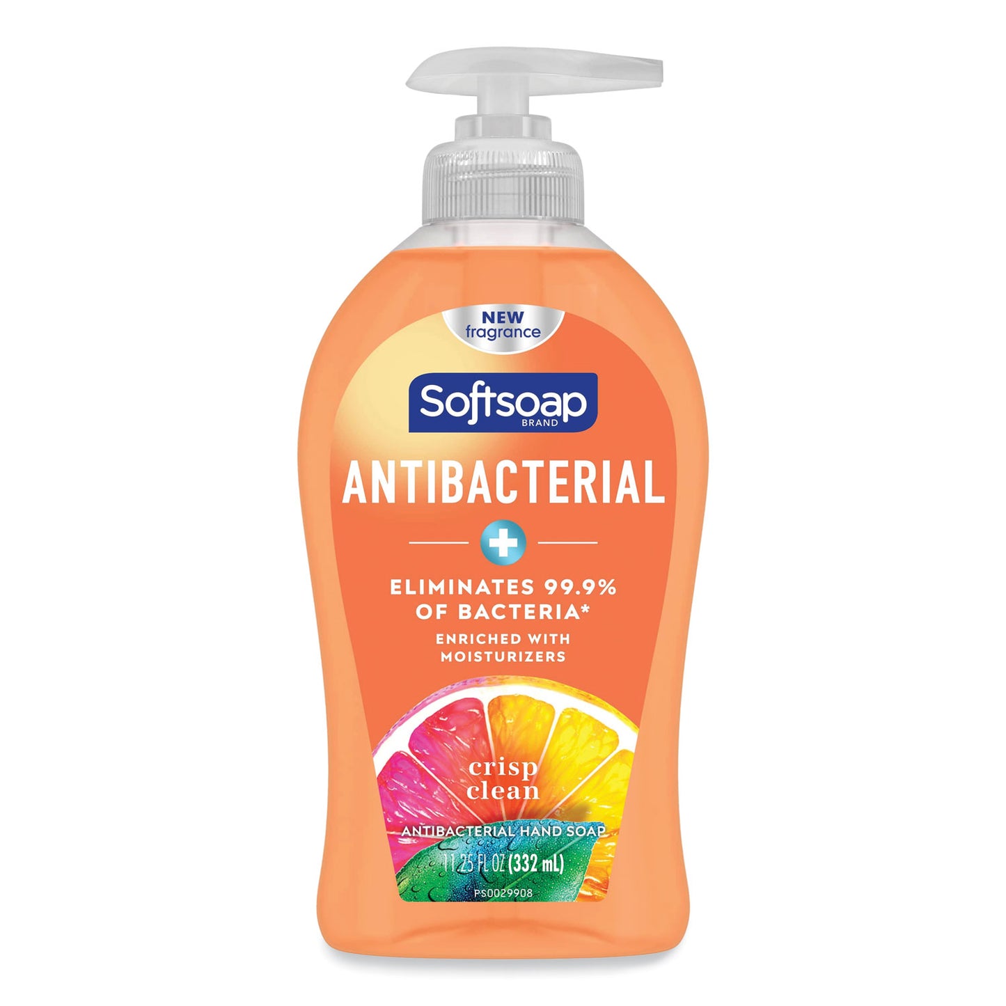 CPC44571 Antibacterial Hand Soap, Crisp Clean Scent, 11.25 oz, 6/Carton