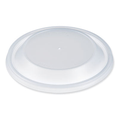 DCC20DLV Dome Lids for Foam Cups and Containers, Vented, Fits 5 oz to 32 oz Cups/Containers, Plastic, Translucent, 1,000/Carton