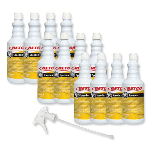 BET1731200 Speedex Degreaser, Mint, 32 oz Spray Bottle, 12/Carton