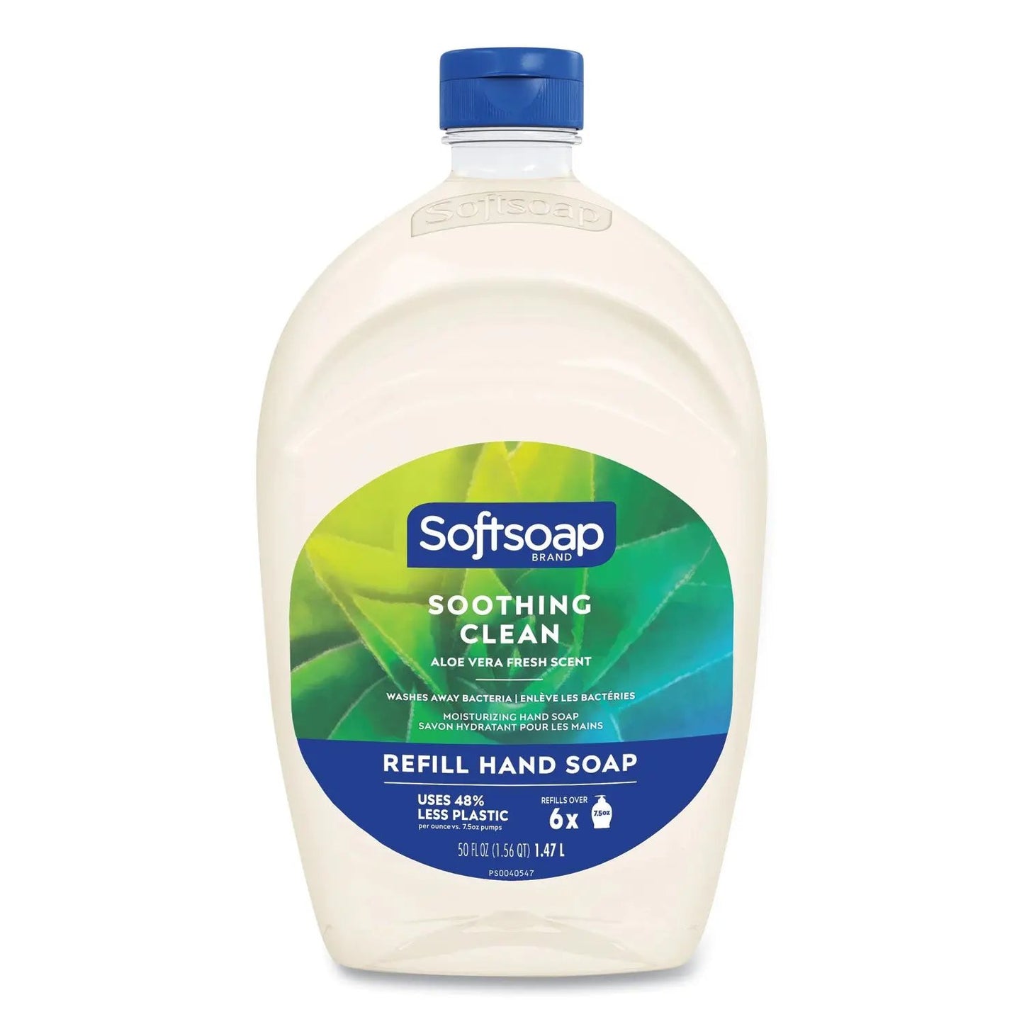 CPC45992EA Moisturizing Hand Soap Refill with Aloe, Fresh Scent, 50 oz Softsoap
