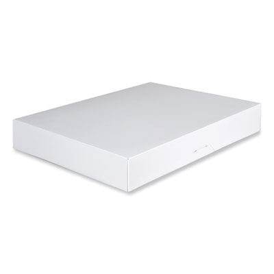 SCH1239 Donut Boxes, 15 x 11.5 x 2.25, White, Paper, 100/Carton SOUTHERN CHAMPION TRAY