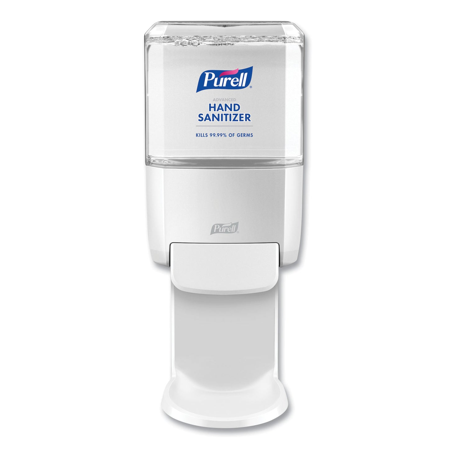 GOJ502001 Push-Style Hand Sanitizer Dispenser, 1,200 Ml, 5.25 X 8.56 X 12.13, White