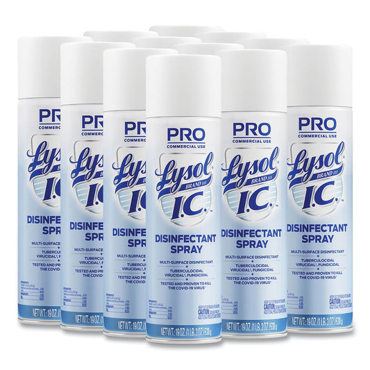 RAC95029CT Disinfectant Spray, 19 Oz Aerosol Spray, 12/carton