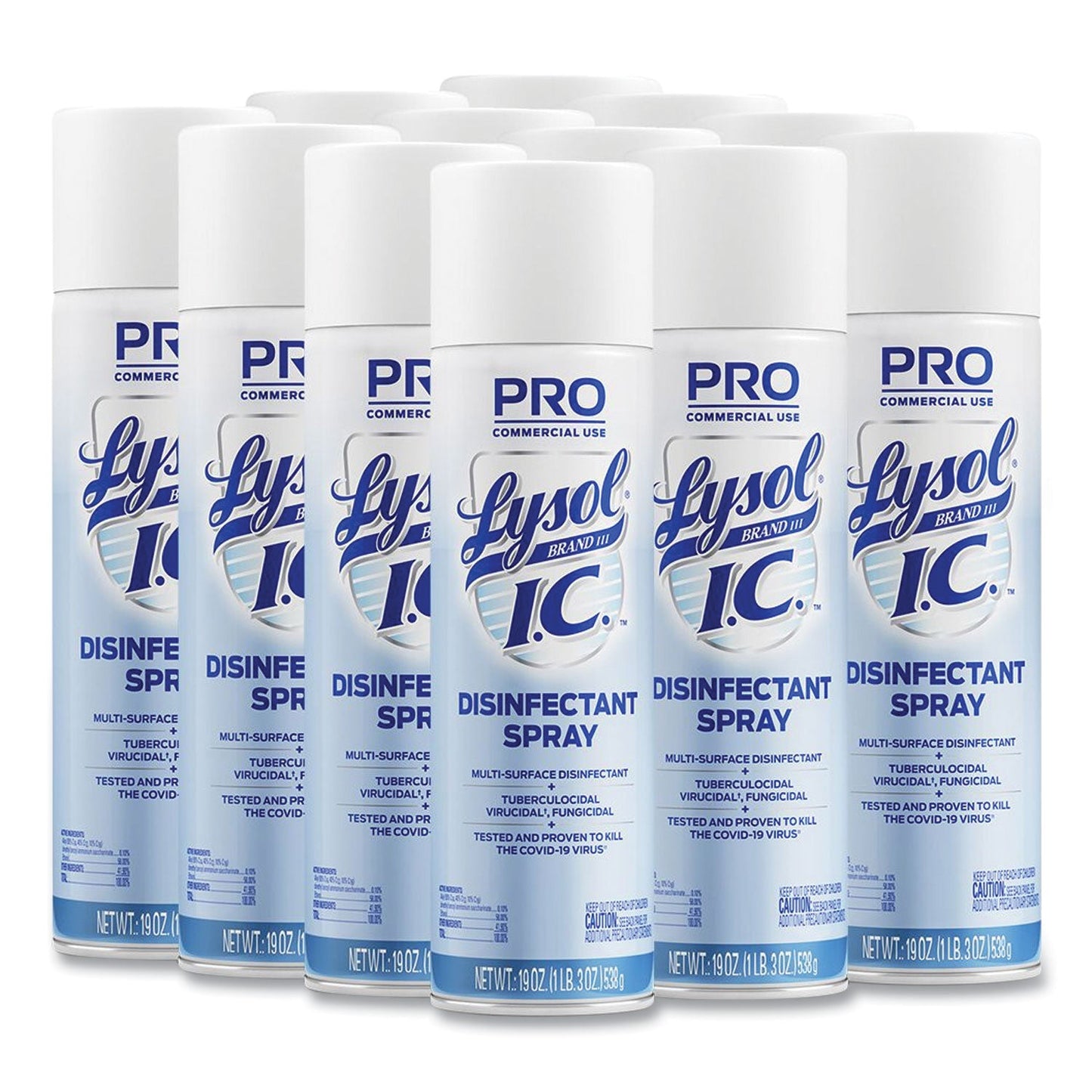 RAC95029CT Disinfectant Spray, 19 Oz Aerosol Spray, 12/carton LYSOL Brand I.C.