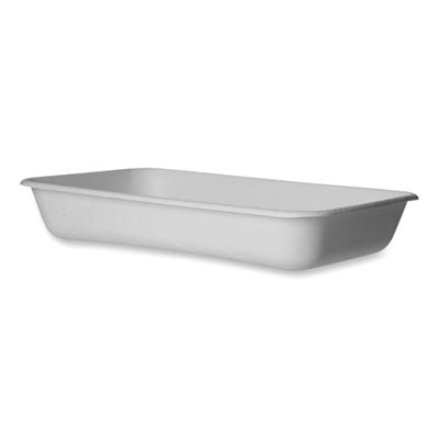 ECOEPSCRC107 WorldView Renewable Molded Fiber Containers, 10.47 x 10.47 x 1.76, White, 200/Carton