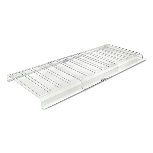 DEFUFAD Under Furniture Air Deflector, 11 x 20 x 1.25, Clear