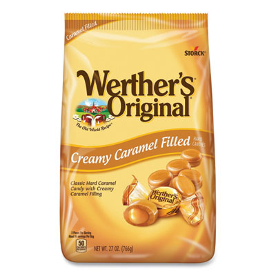 WRT46055 Hard Candies, Caramel, 27 oz Bag
