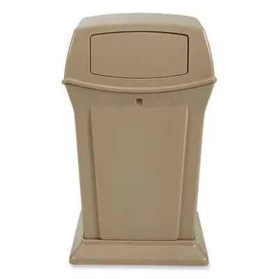 RCP917188BG Ranger Fire-Safe Container, Two Doors, 45 gal, Structural Foam, Beige RUBBERMAID COMMERCIAL PROD.