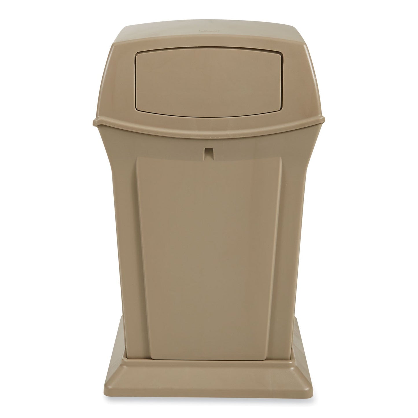 RCP843088BG Ranger Fire-Safe Container, 35 gal, Structural Foam, Beige RUBBERMAID COMMERCIAL PROD.